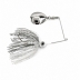 spinnerbait - single nickel colorado blade - threadfin skirt 2